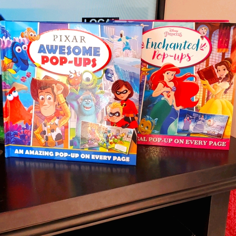 📚 2 Enchanted pop-up books 📚